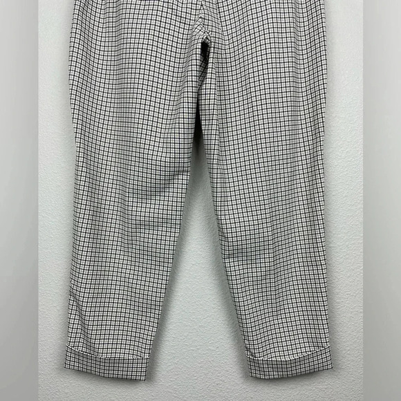 Banana Republic Women’s 6 PETITE Highrise Tapered Pleat Front Crop Ankle Pants P - Picture 11 of 15